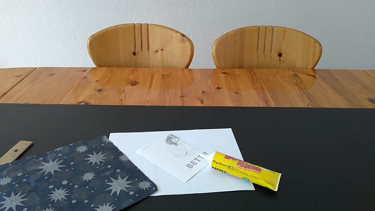 Tagebuch aus Altpapier